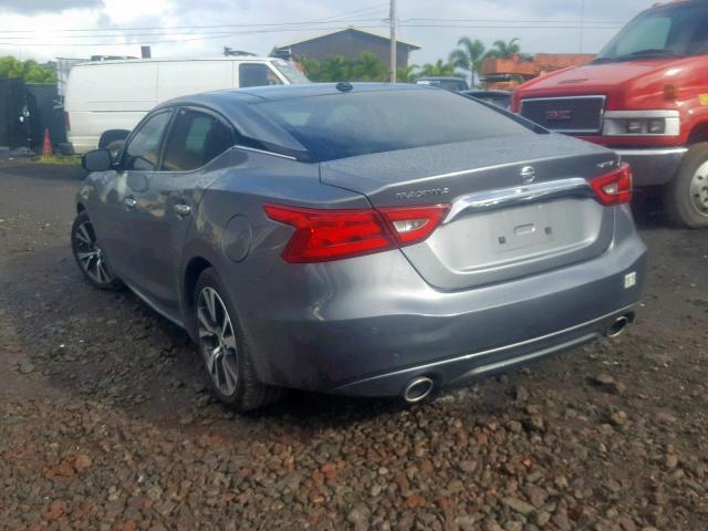 1N4AA6AP6GC378483 - 2016 NISSAN MAXIMA 3.5 GRAY photo 3