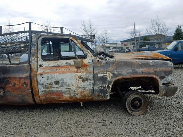 2GCGK24J1C1178046 - 1982 CHEVROLET K20 BURN photo 9