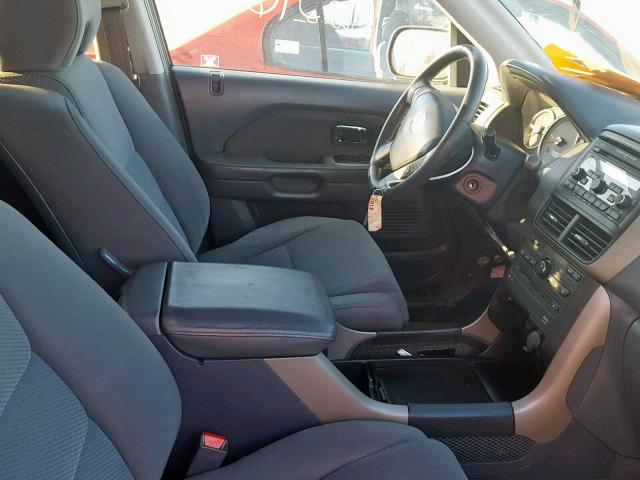 5FNYF28398B015489 - 2008 HONDA PILOT SE BLUE photo 5