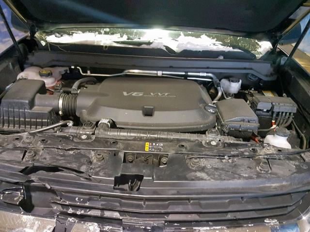 1GCGSCEN3J1284346 - 2018 CHEVROLET COLORADO L BLACK photo 7