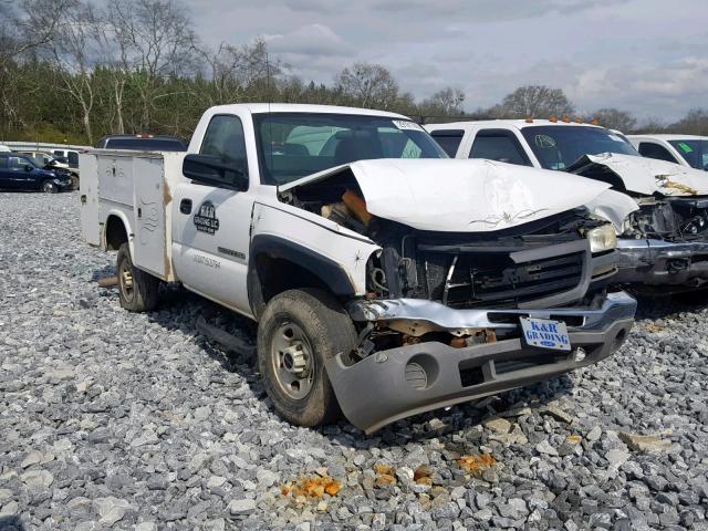 1GTHC24U44E370850 - 2004 GMC SIERRA C25 WHITE photo 1