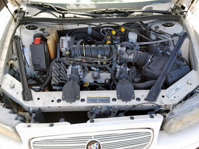 2G4WB52K031240914 - 2003 BUICK REGAL LS WHITE photo 7