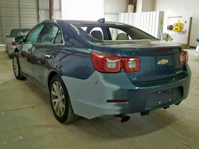 1G11F5SL1FF253608 - 2015 CHEVROLET MALIBU LTZ ლურჯი ფოტო 3