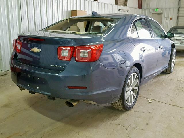 1G11F5SL1FF253608 - 2015 CHEVROLET MALIBU LTZ ლურჯი ფოტო 4