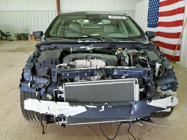 1G11F5SL1FF253608 - 2015 CHEVROLET MALIBU LTZ ლურჯი ფოტო 9