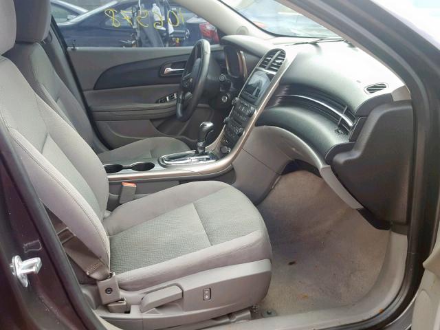 1G11B5SA2DF250207 - 2013 CHEVROLET MALIBU LS GRAY photo 5