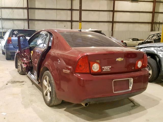 1G1ZJ57B88F187336 - 2008 CHEVROLET MALIBU 2LT MAROON photo 3