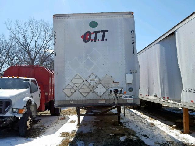 1GRAA06282K244230 - 2002 GREAT DANE TRAILER DRY 53FT WHITE photo 2