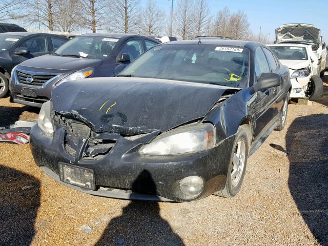 2G2WS542641240035 - 2004 PONTIAC GRAND PRIX BLACK photo 2