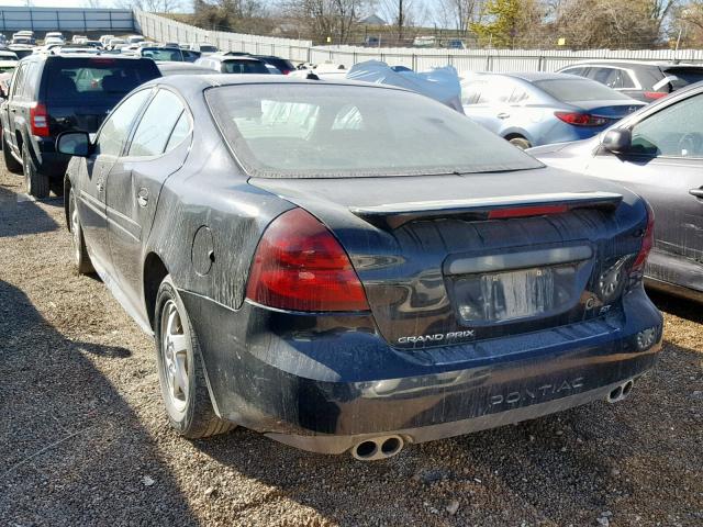 2G2WS542641240035 - 2004 PONTIAC GRAND PRIX BLACK photo 3