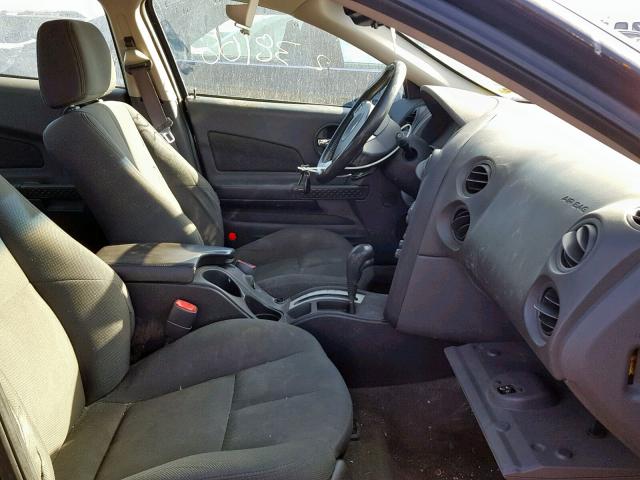 2G2WS542641240035 - 2004 PONTIAC GRAND PRIX BLACK photo 5