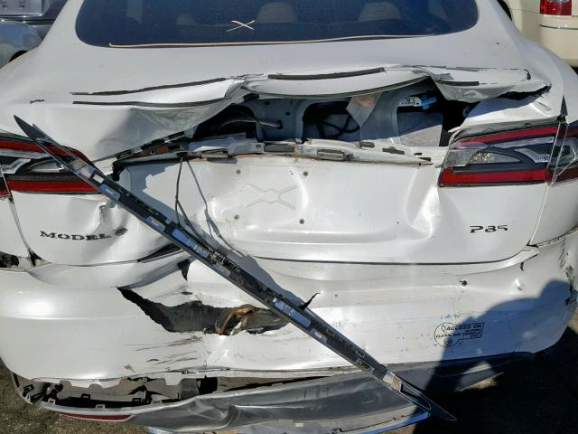 5YJSA1CP9DFP16097 - 2013 TESLA MODEL S Թուխ լուսանկար 10