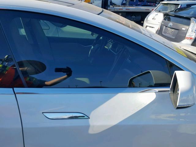 5YJSA1CP9DFP16097 - 2013 TESLA MODEL S Թուխ լուսանկար 5