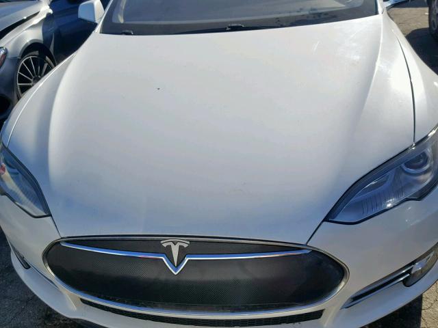 5YJSA1CP9DFP16097 - 2013 TESLA MODEL S Թուխ լուսանկար 7