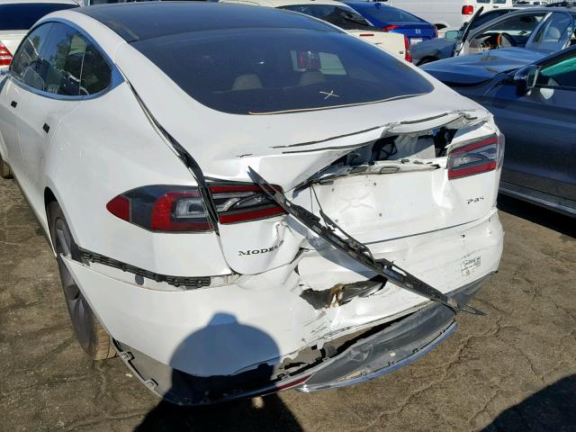 5YJSA1CP9DFP16097 - 2013 TESLA MODEL S Թուխ լուսանկար 9