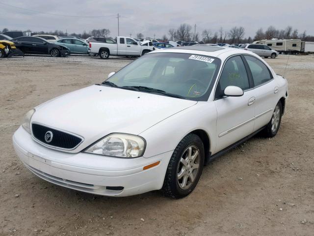 1MEFM53U1YA615526 - 2000 MERCURY SABLE LS WHITE photo 2