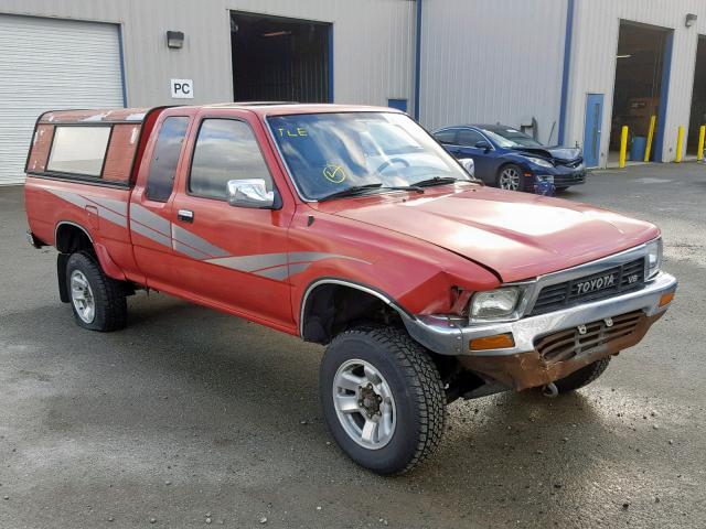 JT4VN13G0L0015771 - 1990 TOYOTA PICKUP 1/2 RED photo 1