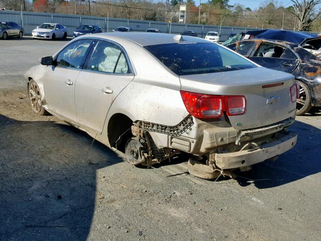 1G11E5SL3EF247861 - 2014 CHEVROLET MALIBU 2LT GOLD photo 3