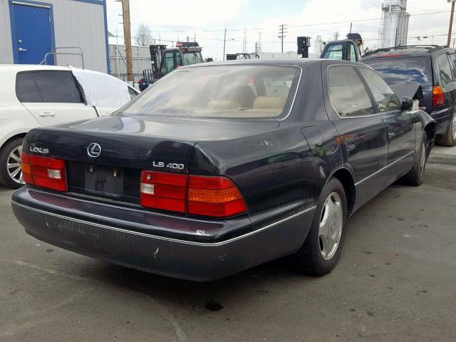 JT8BH28F7W0136106 - 1998 LEXUS LS 400 BLACK photo 4