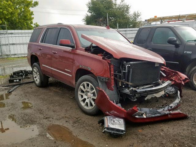 1GKS2CKJ3KR123661 - 2019 GMC YUKON DENA MAROON photo 1