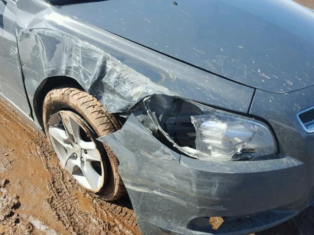 1G1ZH57B49F248193 - 2009 CHEVROLET MALIBU 1LT GRAY photo 9