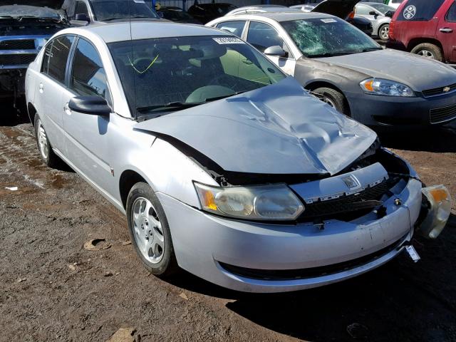 1G8AJ54F14Z229716 - 2004 SATURN ION LEVEL SILVER photo 1