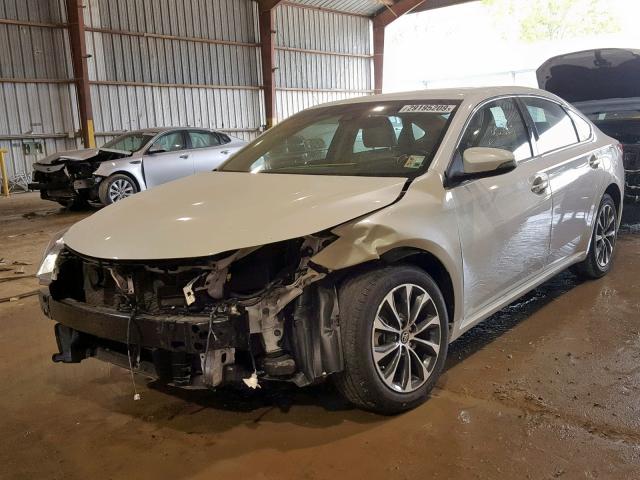 4T1BK1EB4HU245287 - 2017 TOYOTA AVALON XLE WHITE photo 2