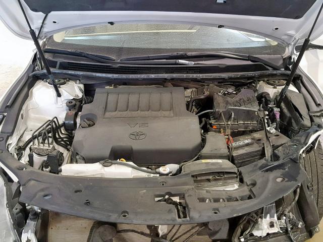 4T1BK1EB4HU245287 - 2017 TOYOTA AVALON XLE WHITE photo 7