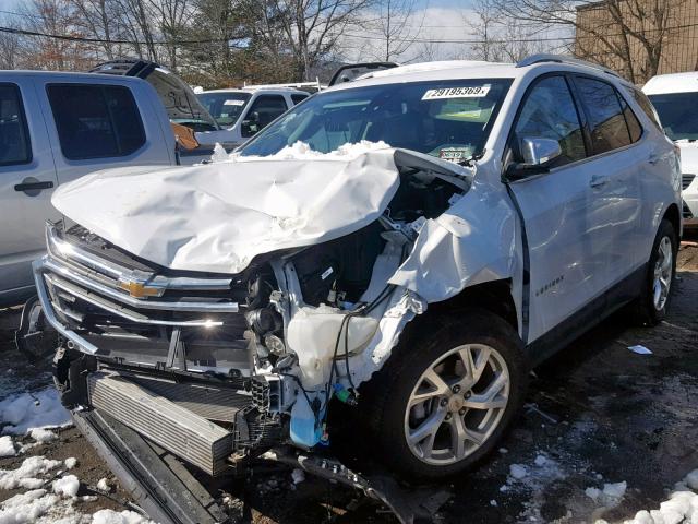 2GNAXVEV9J6280275 - 2018 CHEVROLET EQUINOX PR WHITE photo 2