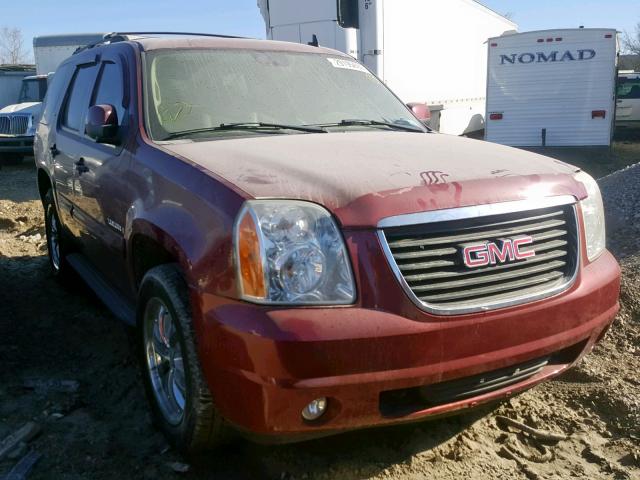 1GKFK13037J113956 - 2007 GMC YUKON BURGUNDY photo 1