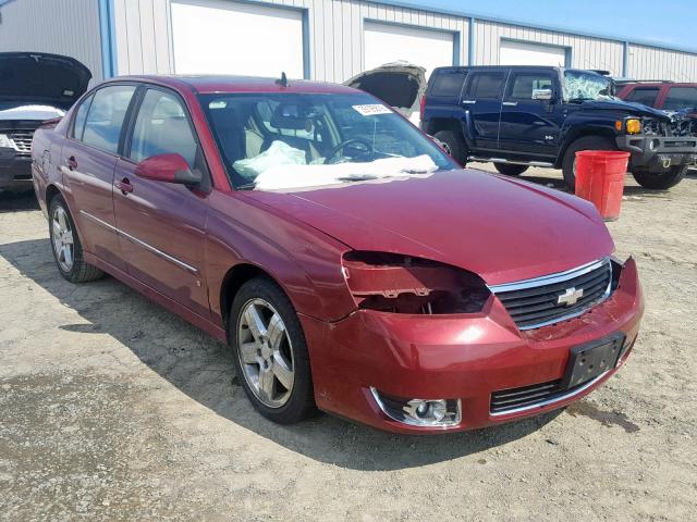 1G1ZU53856F165485 - 2006 CHEVROLET MALIBU LTZ MAROON photo 1