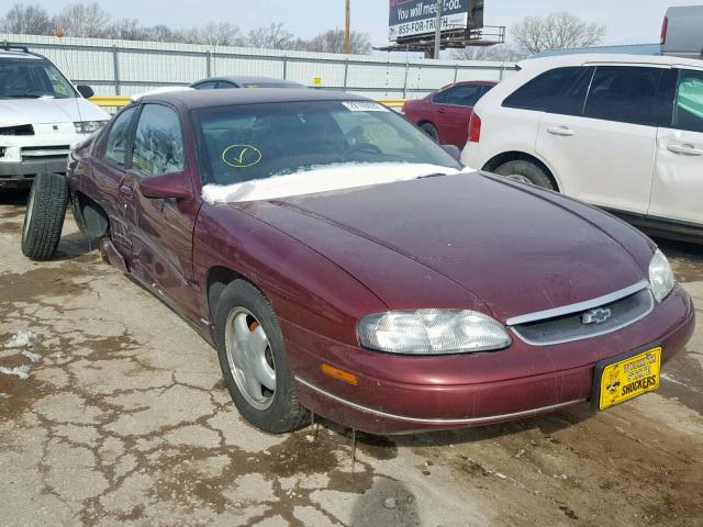 2G1WW12M6T9281254 - 1996 CHEVROLET MONTE CARL MAROON photo 1