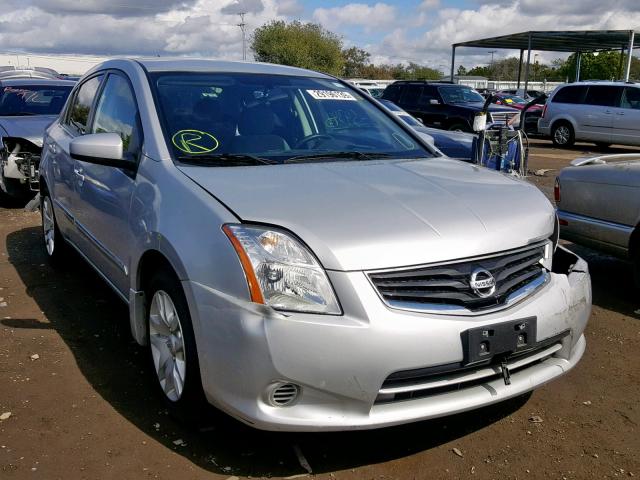 3N1AB6AP2CL780459 - 2012 NISSAN SENTRA 2.0 SILVER photo 1