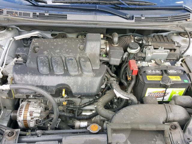 3N1AB6AP2CL780459 - 2012 NISSAN SENTRA 2.0 SILVER photo 7