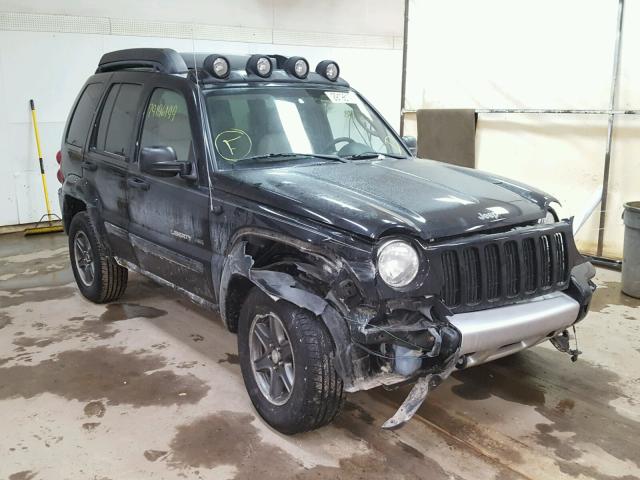 1J4GL38K73W522472 - 2003 JEEP LIBERTY RE BLACK photo 1