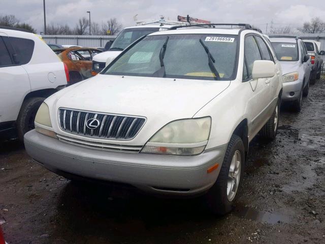 JTJGF10U230151784 - 2003 LEXUS RX 300 WHITE photo 2