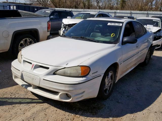 1G2NW52E64C146101 - 2004 PONTIAC GRAND AM G WHITE photo 2