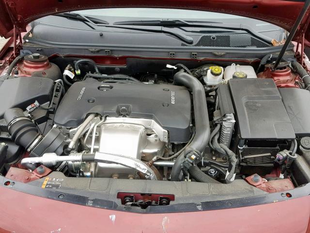 2G4GL5EX8H9182553 - 2017 BUICK REGAL SPOR MAROON photo 7