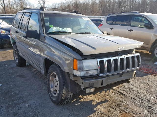 1J4GZ58S3VC668026 - 1997 JEEP GRAND CHER BROWN photo 1