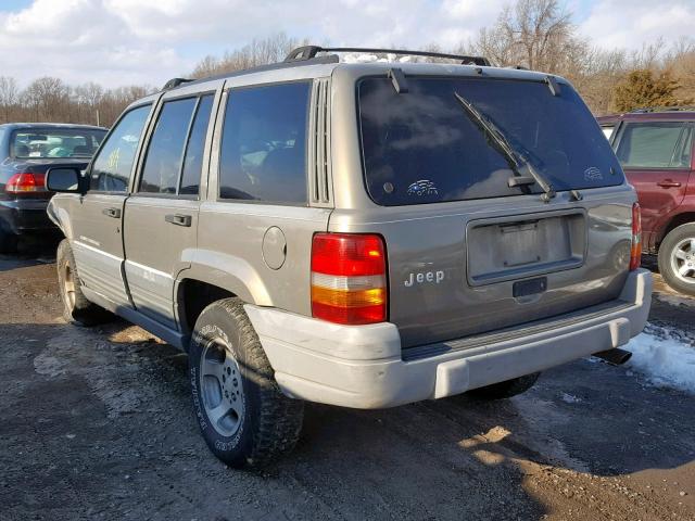 1J4GZ58S3VC668026 - 1997 JEEP GRAND CHER BROWN photo 3