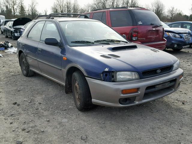 JF1GF4859VH821844 - 1997 SUBARU IMPREZA OU BLUE photo 1