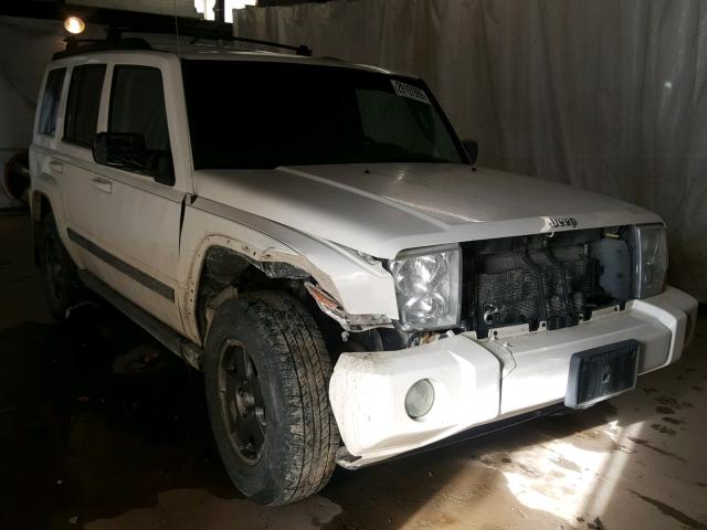 1J8HG48K97C676279 - 2007 JEEP COMMANDER WHITE photo 1