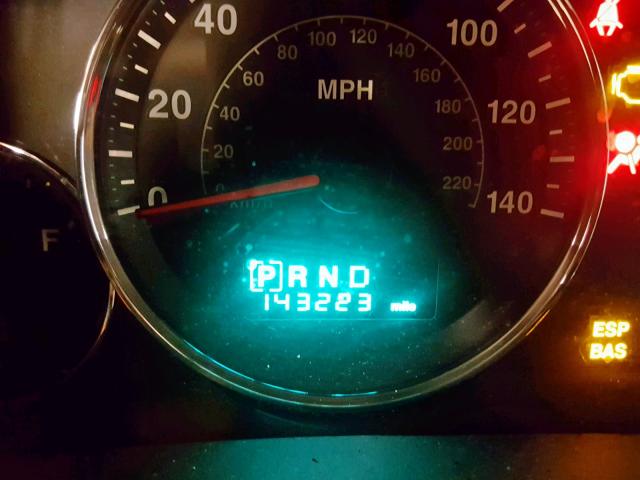 1J8HG48K97C676279 - 2007 JEEP COMMANDER WHITE photo 8