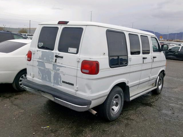 2B6HB11X1WK159393 - 1998 DODGE RAM VAN B1 WHITE photo 4