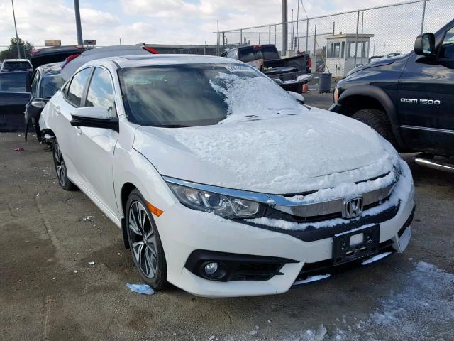 2HGFC1F78GH641030 - 2016 HONDA CIVIC EXL WHITE photo 1