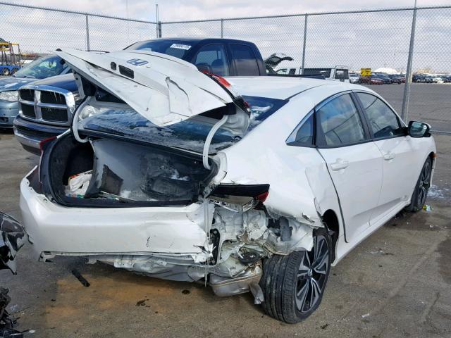 2HGFC1F78GH641030 - 2016 HONDA CIVIC EXL WHITE photo 4