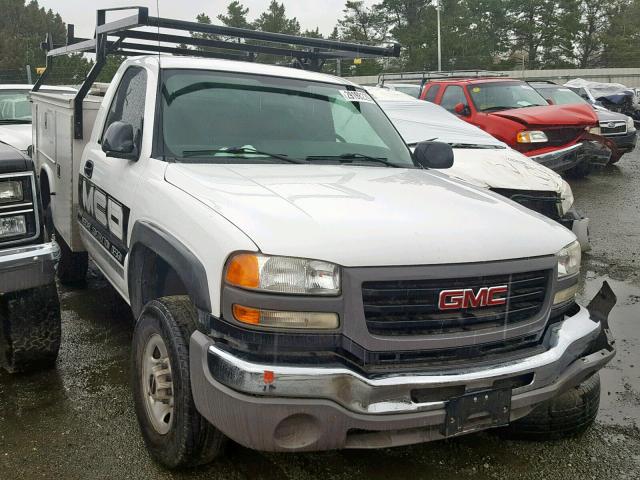 1GDHC24265E338557 - 2005 GMC SIERRA C25 WHITE photo 1