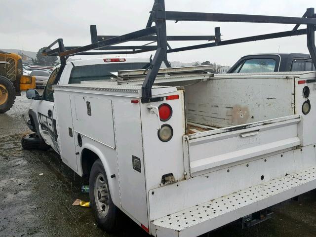 1GDHC24265E338557 - 2005 GMC SIERRA C25 WHITE photo 3