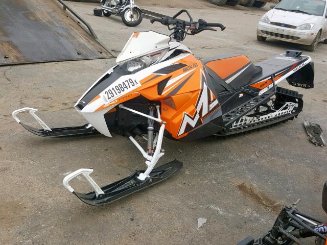 4UF16SNW9GT808229 - 2016 ARCTIC CAT SNOPRO ORANGE photo 2