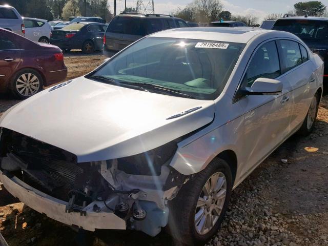 1G4GC5ER7DF313068 - 2013 BUICK LACROSSE WHITE photo 2